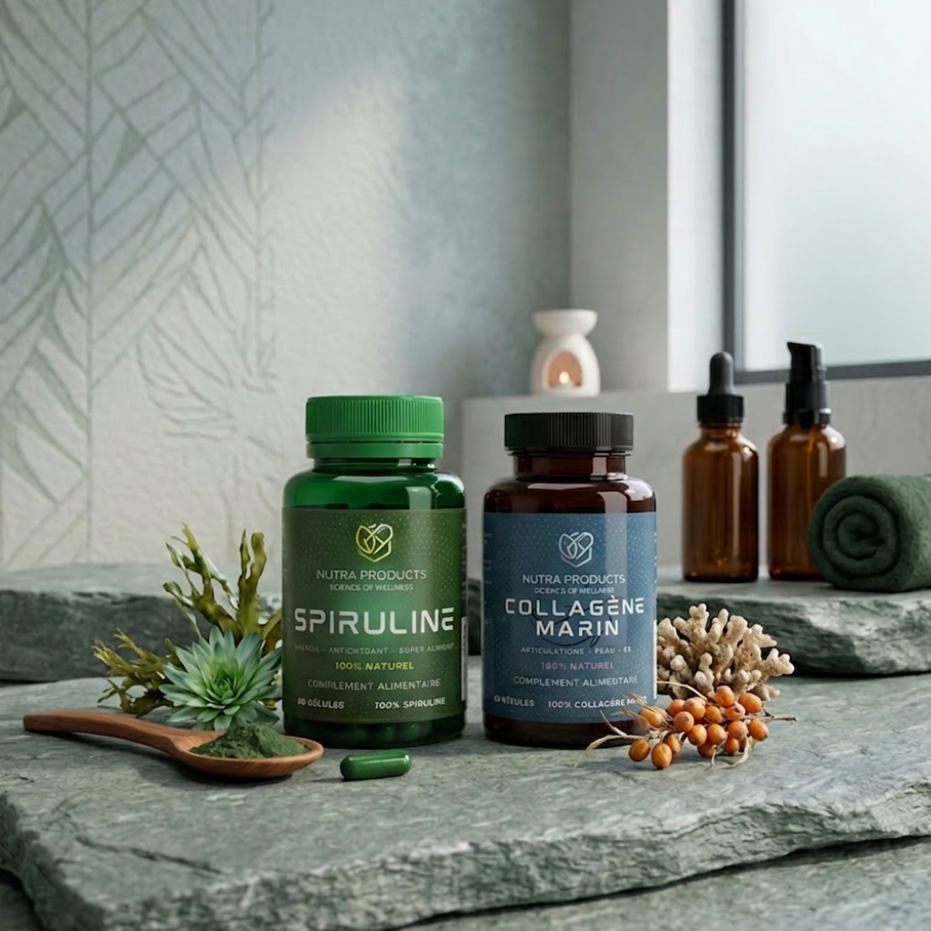 Pack Beauté & Vitalité Collagène Marin + Spiruline
