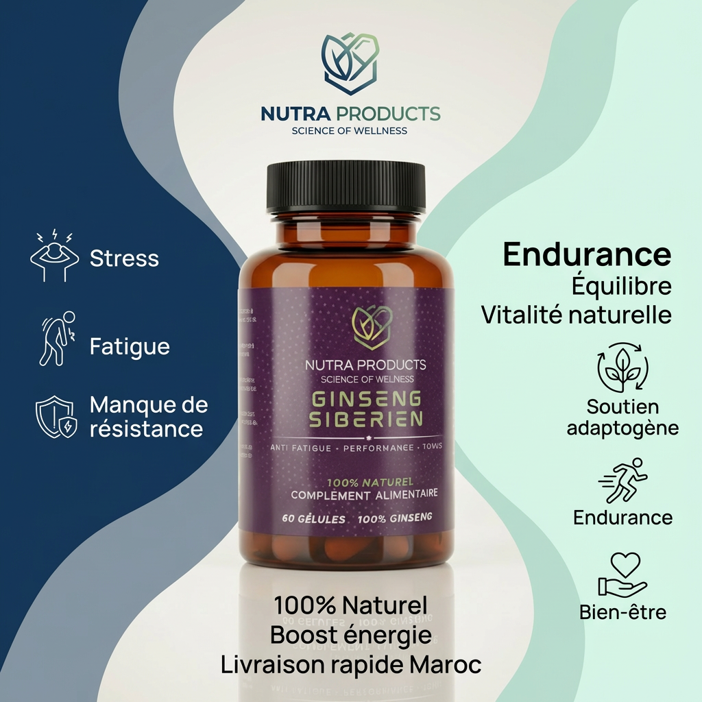 NUTRA PRODUCTS™ SIBERIAN GINSENG — Adapt & Endurance