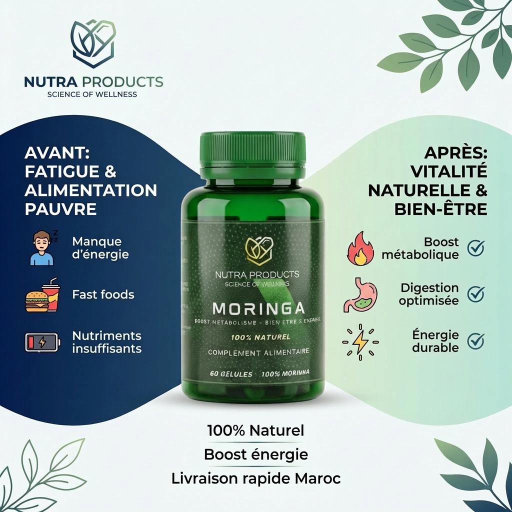 NUTRA PRODUCTS™ MORINGA — Pure Vitality Support