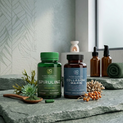 Pack Beauté & Vitalité Collagène Marin + Spiruline